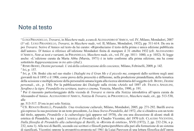 editing e correzione di bozze